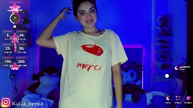 Kylie brokee online show from February 9, 9:06 pm