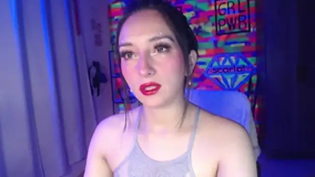 Snapshot of ScarlatSultry chatting on June 16, 9:15 pm ScarlatSultry online show from June 16, 9:15 pm