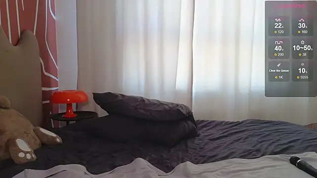 Snapshot of EvaCroan chatting on February 18, 7:10 am EvaCroan online show from February 18, 7:10 am