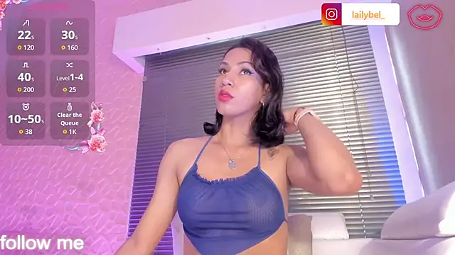 LaiilyBell12 online show from May 4, 8:11 pm