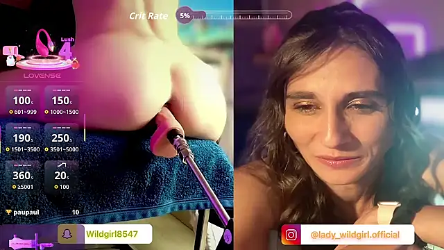 WildgirlShow online show from May 2, 10:04 pm