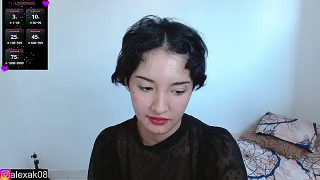 Snapshot of alexaa08 chatting on December 5, 3:12 pm alexaa08 online show from December 5, 3:12 pm