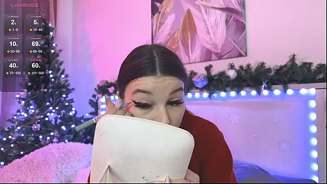 Snapshot of Veronica_leal chatting on February 6, 6:31 am Veronica leal online show from February 6, 6:31 am