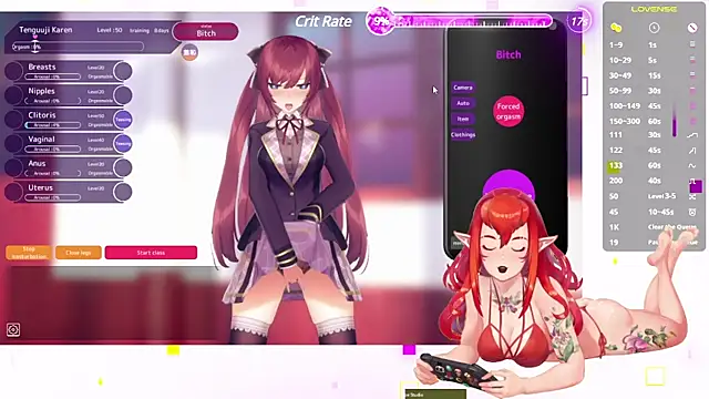 Snapshot of NikkoTyan chatting on February 21, 7:01 am NikkoTyan online show from February 21, 7:01 am