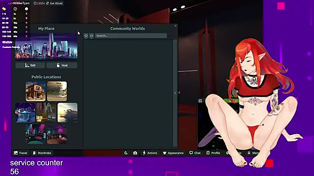 Snapshot of NikkoTyan chatting on October 30, 4:37 pm NikkoTyan online show from October 30, 4:37 pm