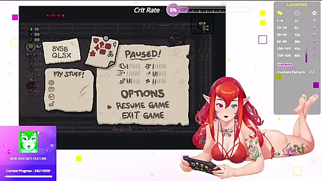 Snapshot of NikkoTyan chatting on January 10, 10:06 am NikkoTyan online show from January 10, 10:06 am