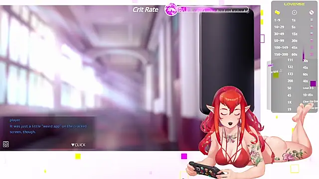 Snapshot of NikkoTyan chatting on February 14, 7:59 am NikkoTyan online show from February 14, 7:59 am