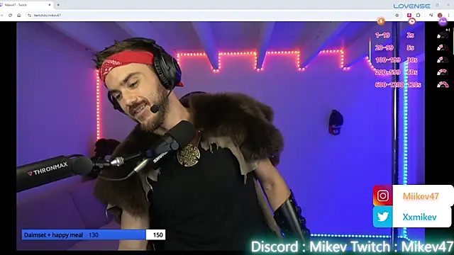 Mikev online show from September 11, 6:08 pm