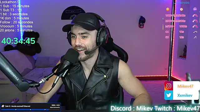 Mikev online show from October 9, 6:08 pm