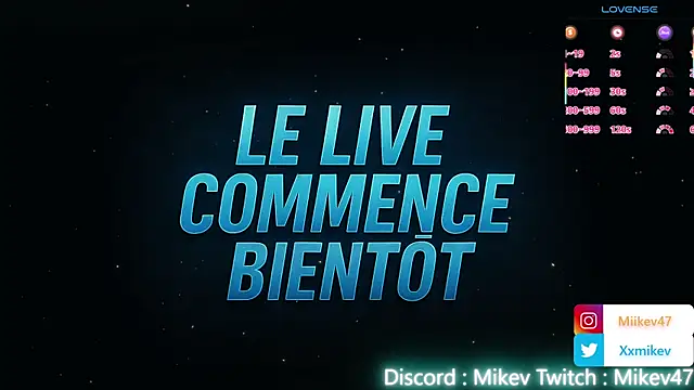 Snapshot of Mikev chatting on December 4, 7:02 pm Mikev online show from December 4, 7:02 pm