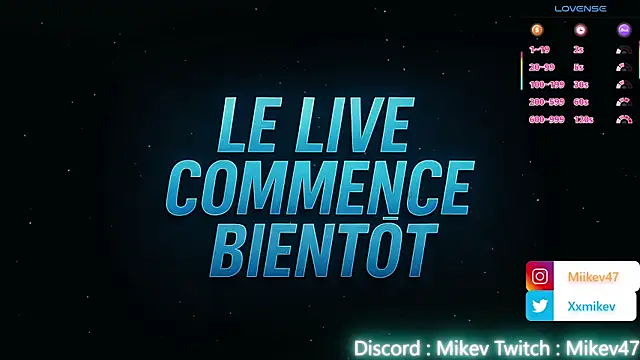 Mikev online show from October 2, 6:00 pm