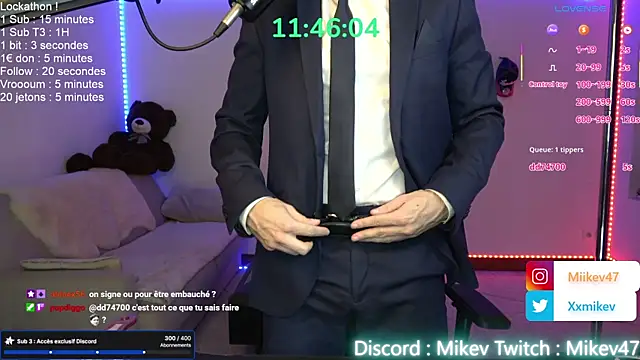Mikev online show from October 13, 6:09 pm