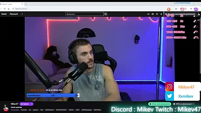 Mikev online show from September 18, 6:11 pm