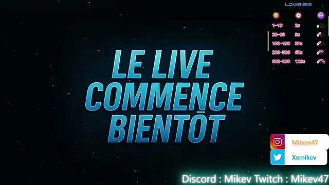 Mikev online show from September 25, 6:03 pm