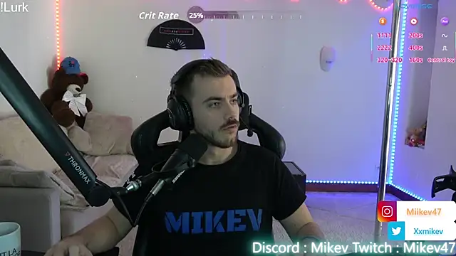 Mikev online show from February 7, 11:40 am