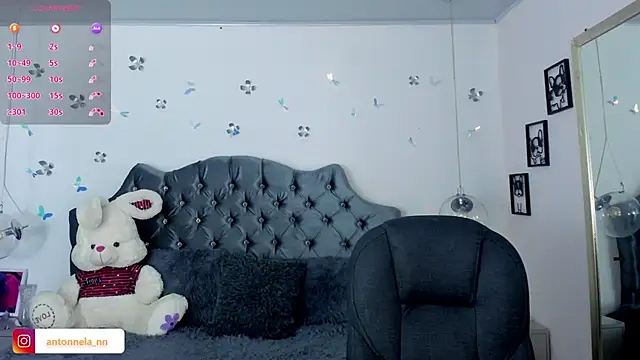 Snapshot of _Antonnela_ chatting on March 18, 1:44 pm Antonnela online show from March 18, 1:44 pm