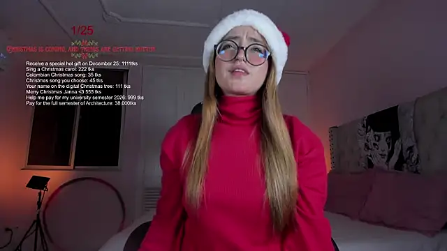 Snapshot of SweetJennaa chatting on December 2, 1:50 am SweetJennaa online show from December 2, 1:50 am