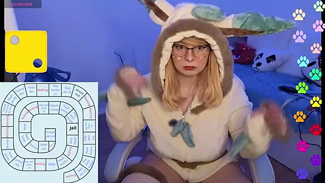 Angel Kittyy online show from April 3, 9:10 pm