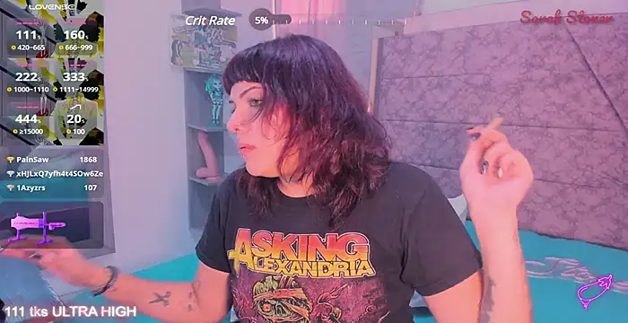 Sarah-Stoner online show from March 12, 10:07 pm