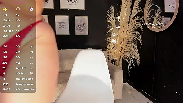 Snapshot of Keisha_west chatting on October 1, 7:57 am Keisha west online show from October 1, 7:57 am