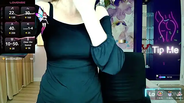 AriaGray online show from October 13, 1:34 pm