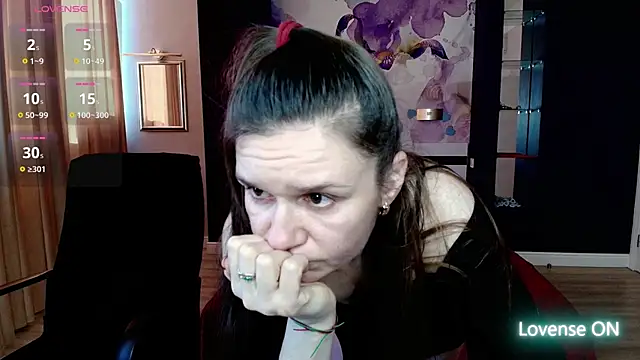 Snapshot of AriaGray chatting on February 9, 1:20 pm AriaGray online show from February 9, 1:20 pm