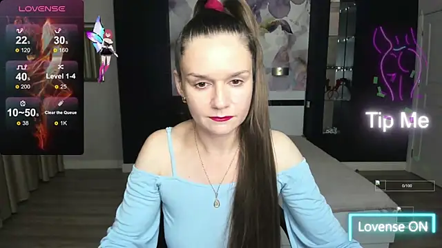 AriaGray online show from October 3, 8:32 pm