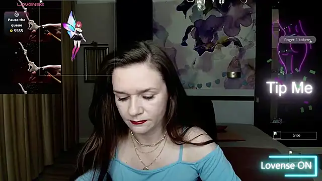 AriaGray online show from October 19, 1:30 am