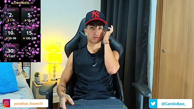  CamiloBass online show from March 29, 7:59 pm