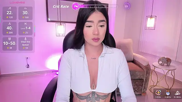 amelie jhons online show from February 8, 1:36 am