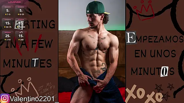 Valentino Xander online show from July 16, 12:29 am