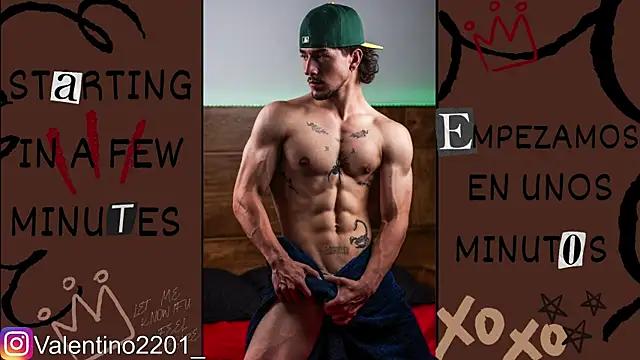 Valentino Xander online show from April 18, 12:57 am