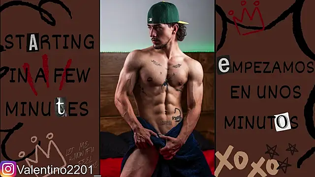 Valentino Xander online show from April 23, 1:23 am