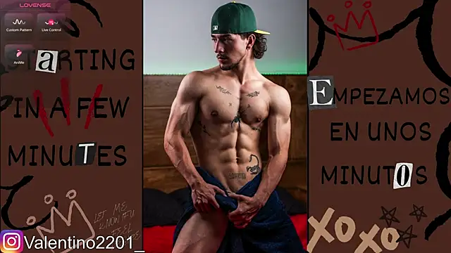 Valentino Xander online show from July 19, 12:52 am