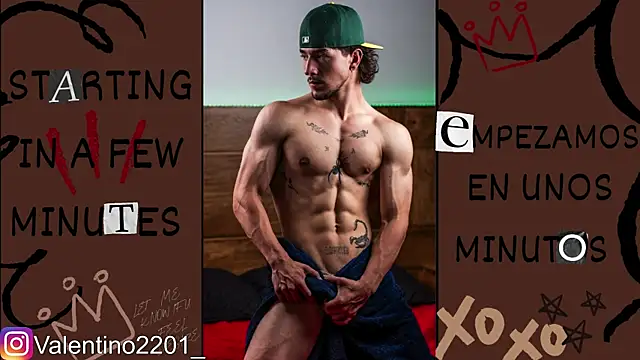 Valentino Xander online show from April 17, 2:25 am