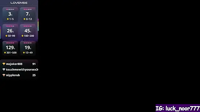 Snapshot of luck_noor7 chatting on September 12, 4:12 am luck noor7 online show from September 12, 4:12 am
