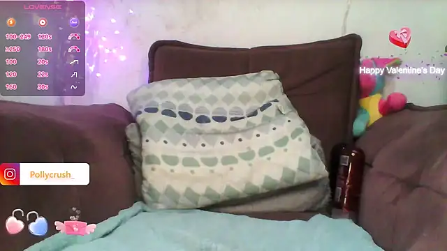 Snapshot of PollyCrush chatting on February 2, 3:07 pm PollyCrush online show from February 2, 3:07 pm