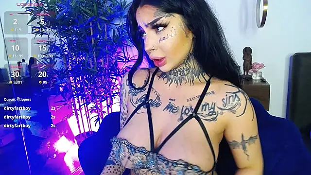 CreamyInkky  online show from April 1, 4:47 am