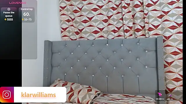 Snapshot of klarwillians chatting on March 19, 7:27 pm klarwillians online show from March 19, 7:27 pm