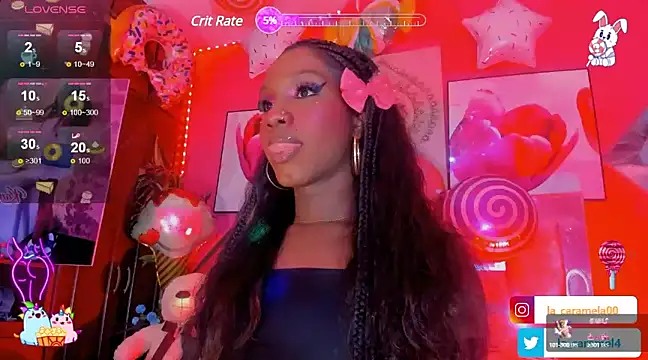 Snapshot of Dulcee_kandy chatting on March 10, 3:34 am Dulcee kandy online show from March 10, 3:34 am