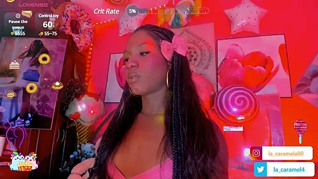 Snapshot of Dulcee_kandy chatting on March 21, 8:18 pm Dulcee kandy online show from March 21, 8:18 pm