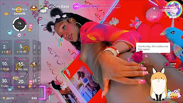 Snapshot of Dulcee_kandy chatting on September 22, 12:22 pm Dulcee kandy online show from September 22, 12:22 pm