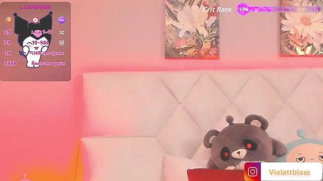 Violettbloss online show from November 10, 3:33 am