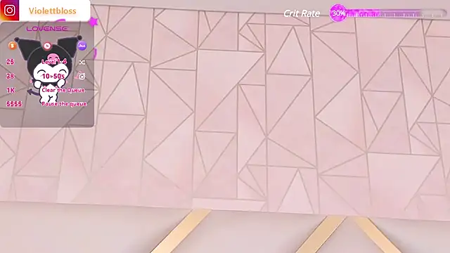 Violettbloss online show from February 26, 9:20 pm