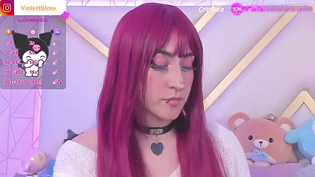 Violettbloss online show from March 12, 9:24 pm