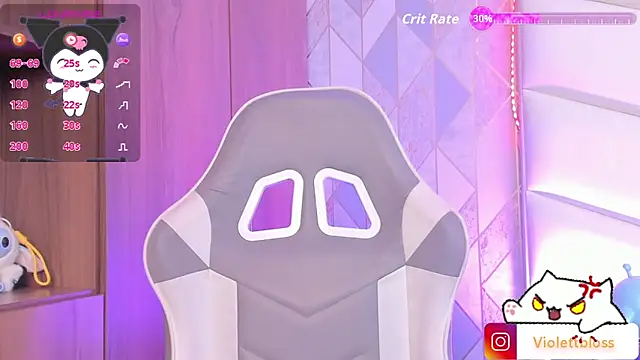 Violettbloss online show from February 21, 3:30 am