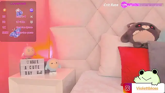 Violettbloss online show from October 11, 3:29 am