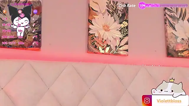 Violettbloss online show from October 23, 3:16 am