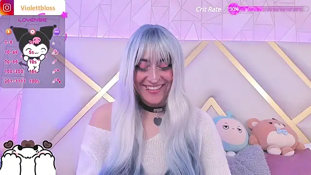 Violettbloss online show from March 14, 9:21 pm