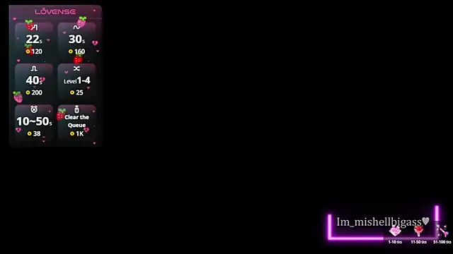 im mishellbigass online show from November 26, 2:55 am